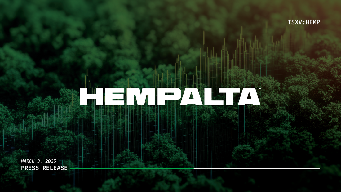 Hempalta Corp. Announces Financial Results for Three Months Ended  December 31, 2024